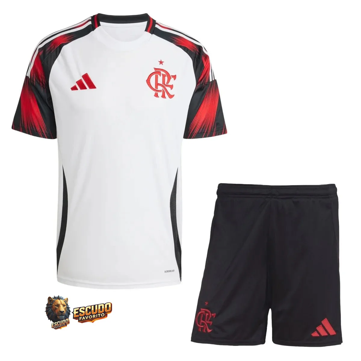 CAMISETA FLAMENGO II 25/26 EQUIPACIÓN PARA NIÑOS