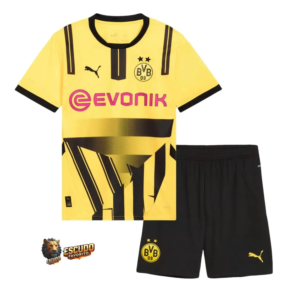 BORUSSIA DORTMUND I COPA 24/25 EQUIPACIÓN PARA NIÑOS