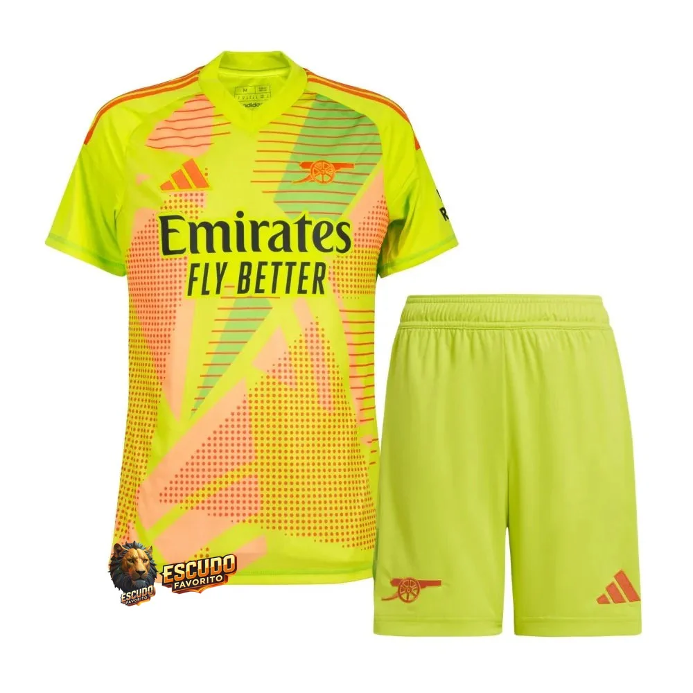 ARSENAL PORTERO 24/25 EQUIPACIÓN PARA NIÑOS