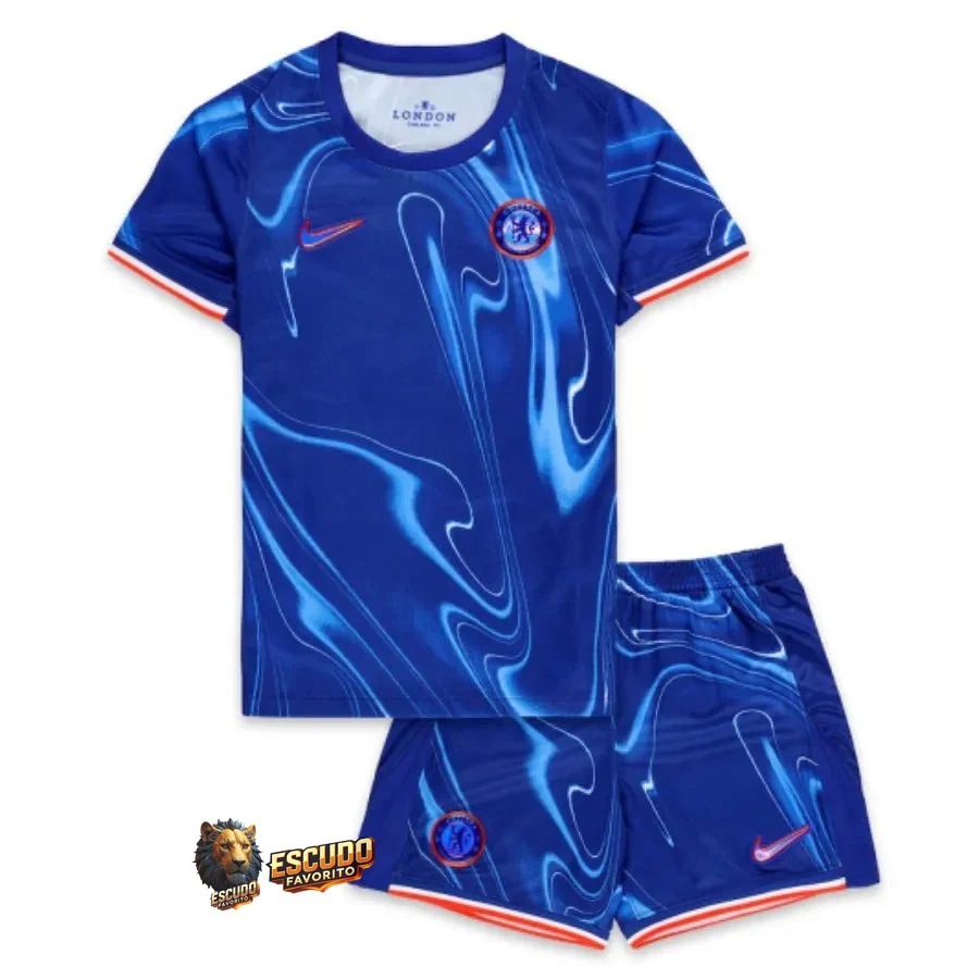 CAMISETA CHELSEA I 24/25 EQUIPACIÓN PARA NIÑOS