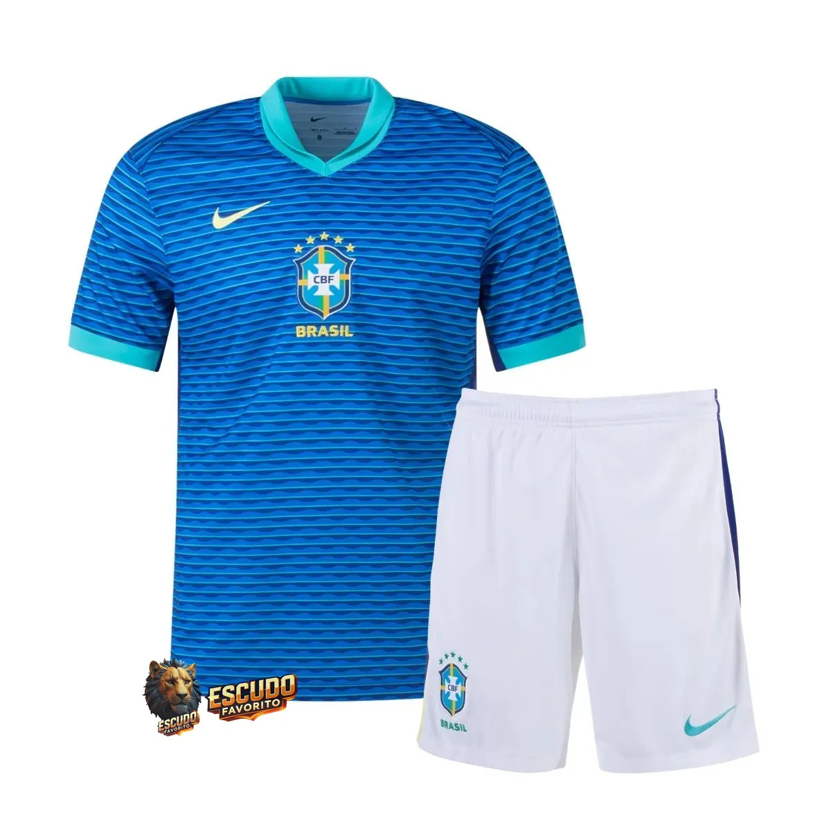CAMISETA BRASIL II COPA AMÉRICA 2024 EQUIPACIÓN PARA NIÑOS