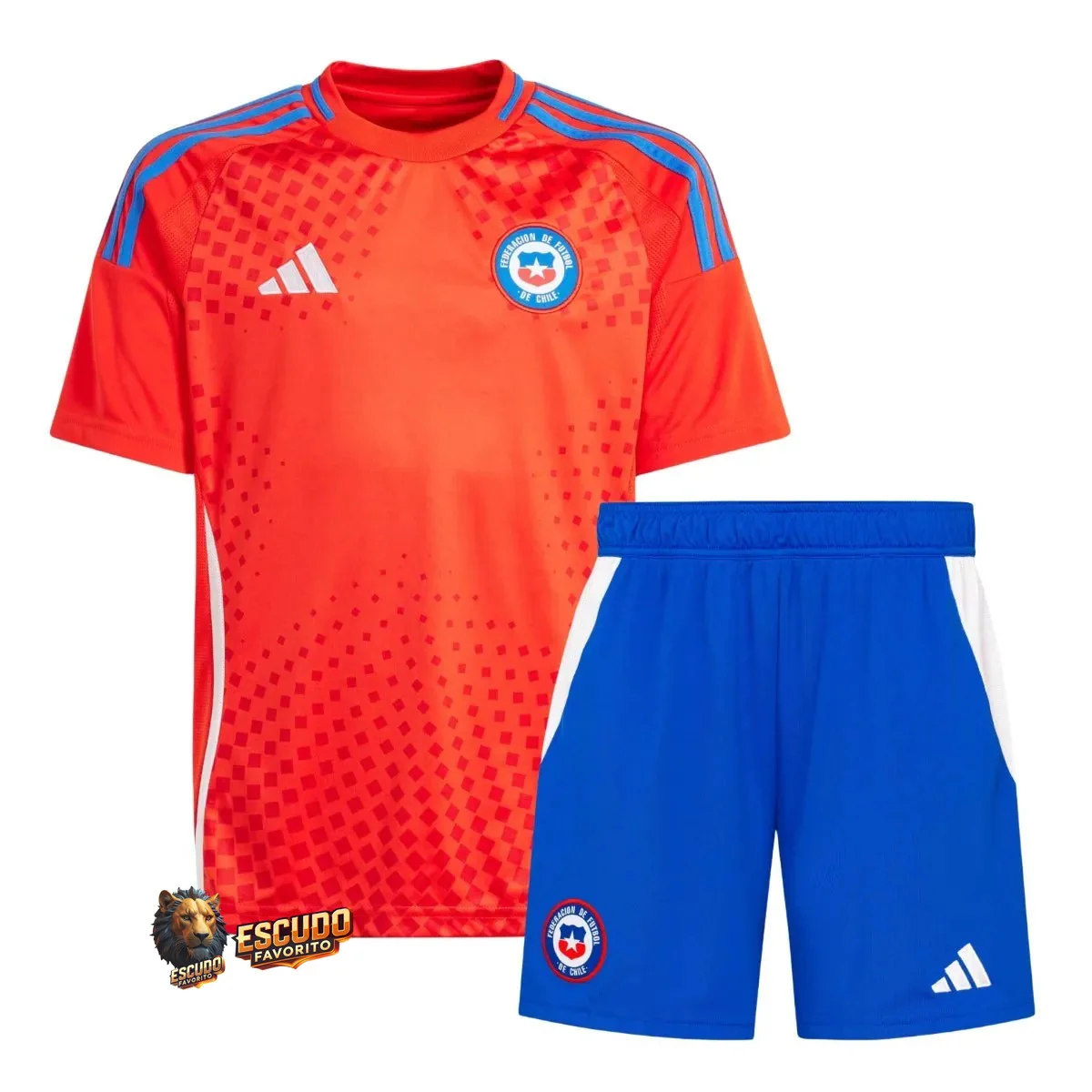CAMISETA CHILE I COPA AMÉRICA 2024 EQUIPACIÓN PARA NIÑOS