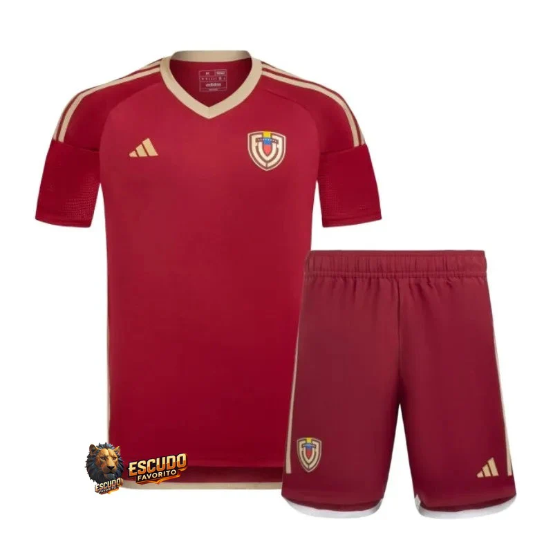 CAMISETA VENEZUELA I COPA AMÉRICA 2024 EQUIPACIÓN PARA NIÑOS
