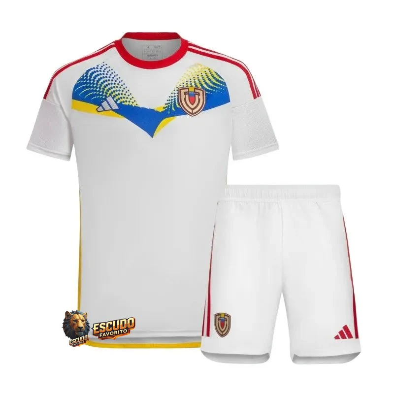 CAMISETA VENEZUELA II COPA AMÉRICA 2024 EQUIPACIÓN PARA NIÑOS