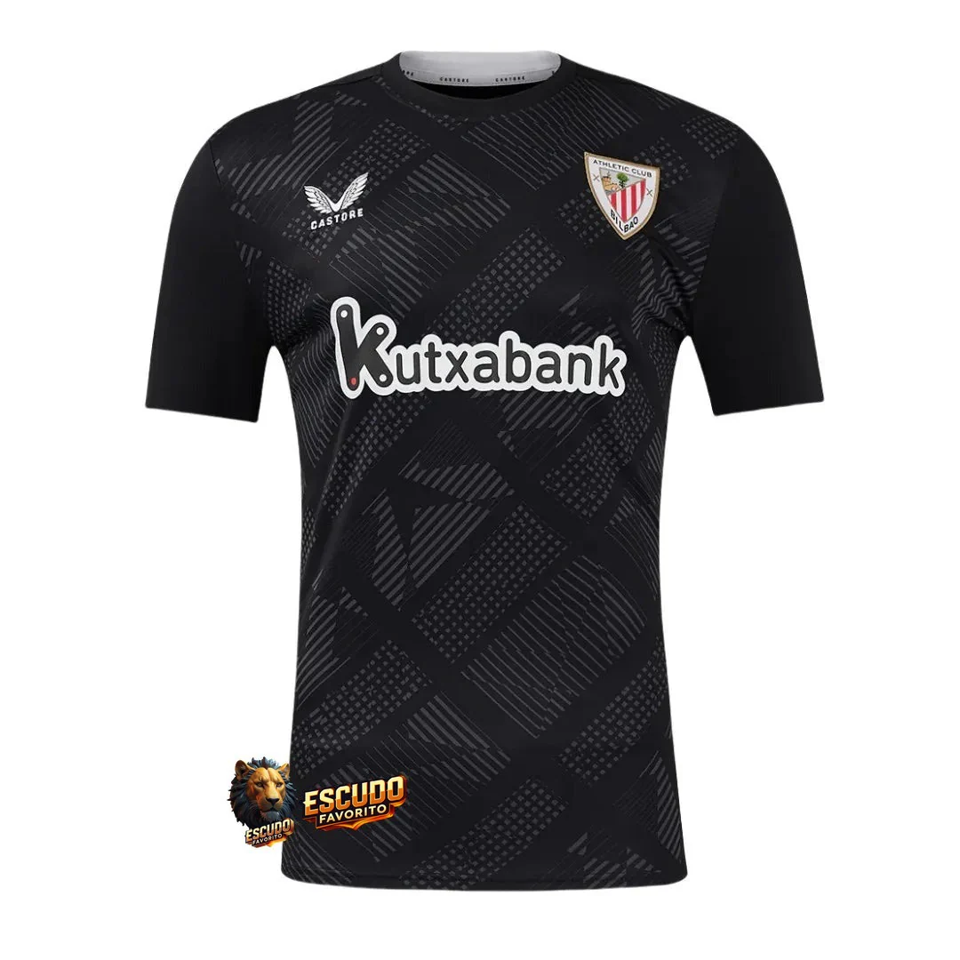 ATHLETIC BILBAO PORTERO 24/25 HOMBRE NEGRA