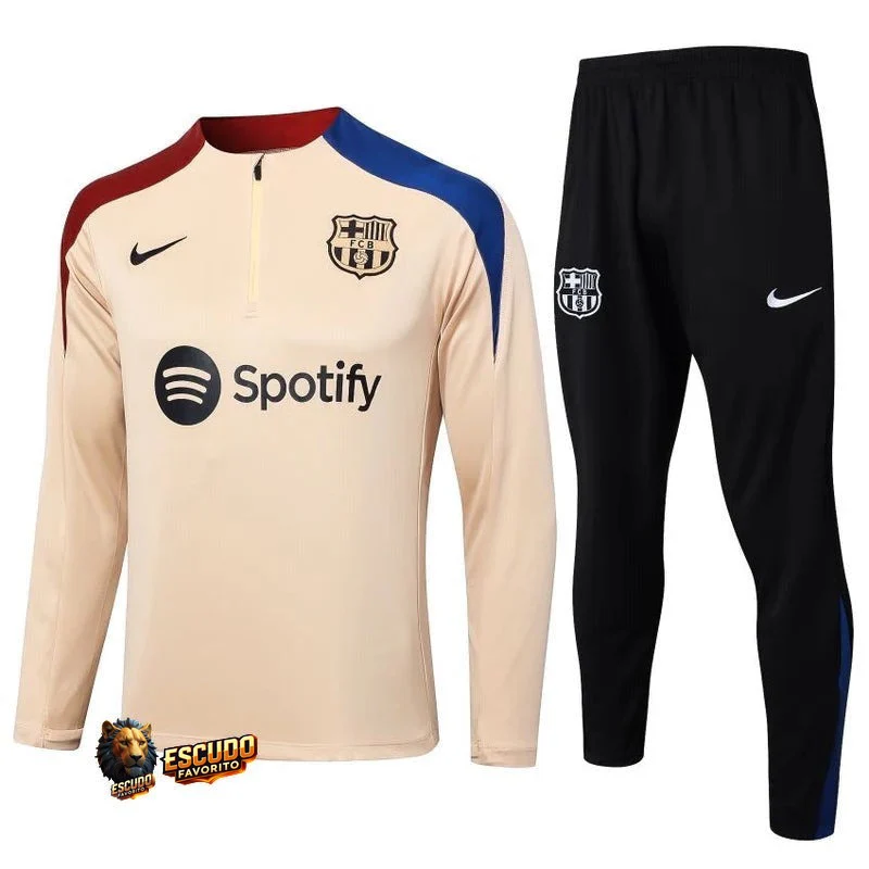 CHÁNDAL + PANTALONES PARA NIÑOS BARCELONA II ENTRENAMIENTO 24/25 HOMBRE