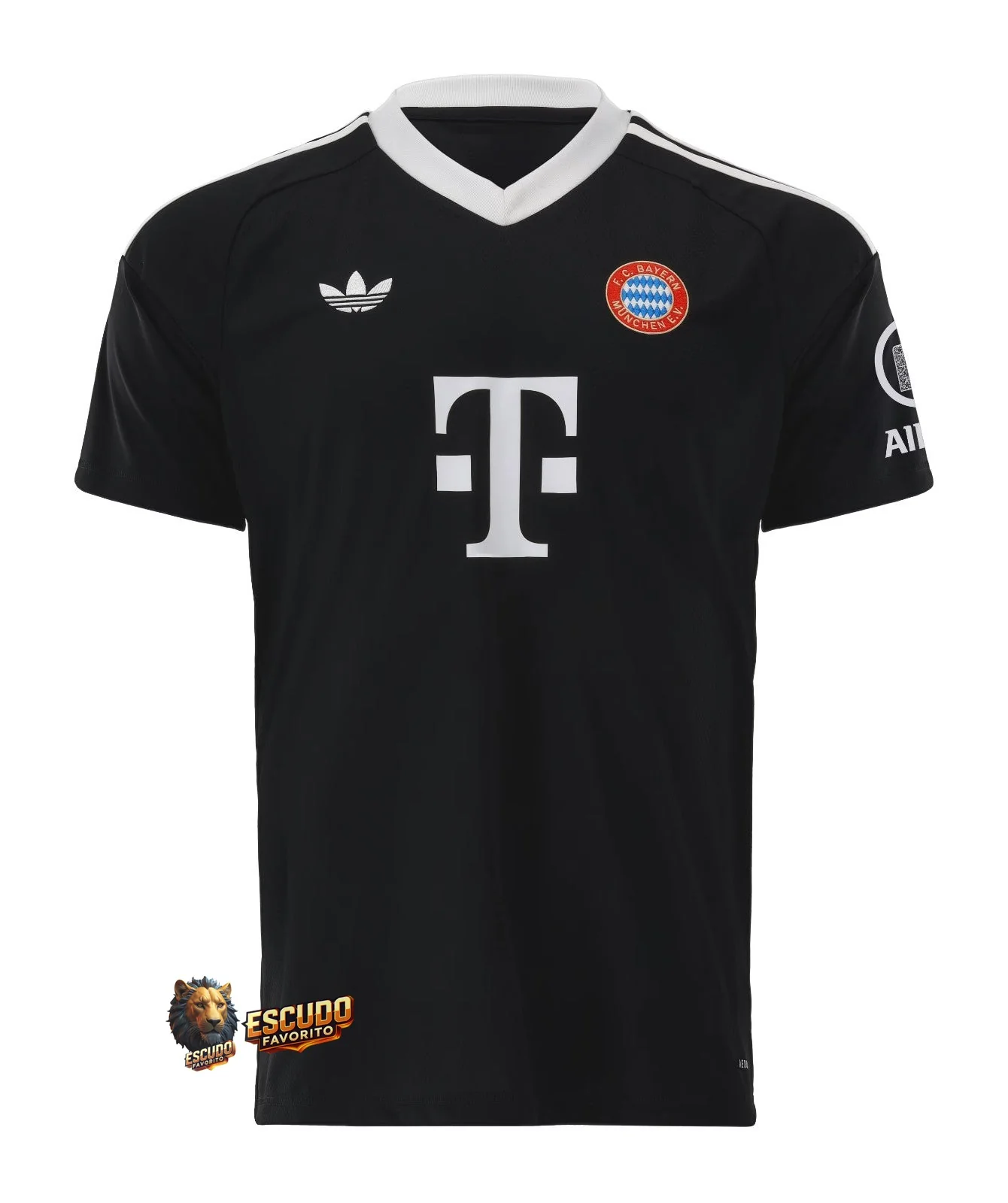 BAYERN MUNICH PORTERO 24/25 NEGRA HOMBRE