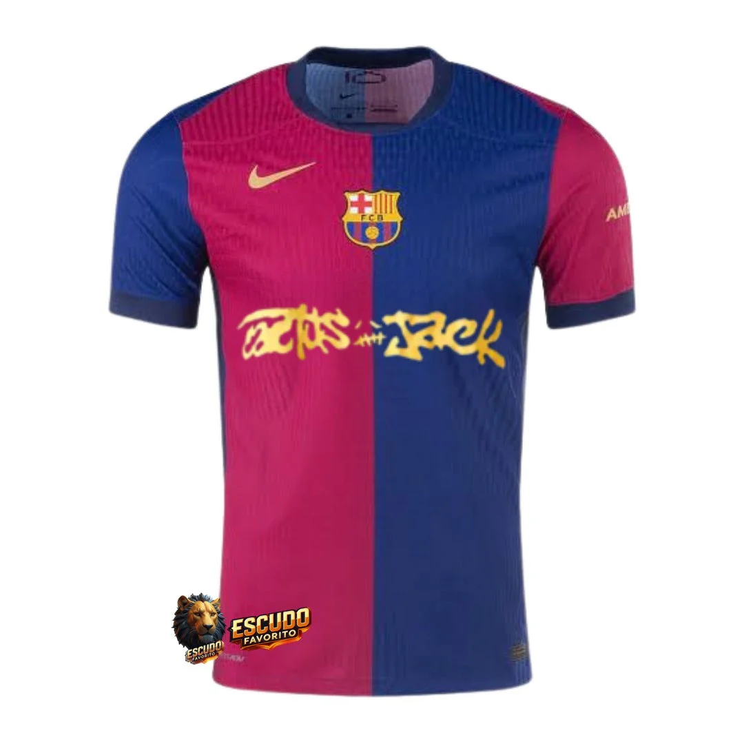 CAMISETA BARCELONA I 24/25 CACTUS JACK TRAVIS SCOTT HOMBRE
