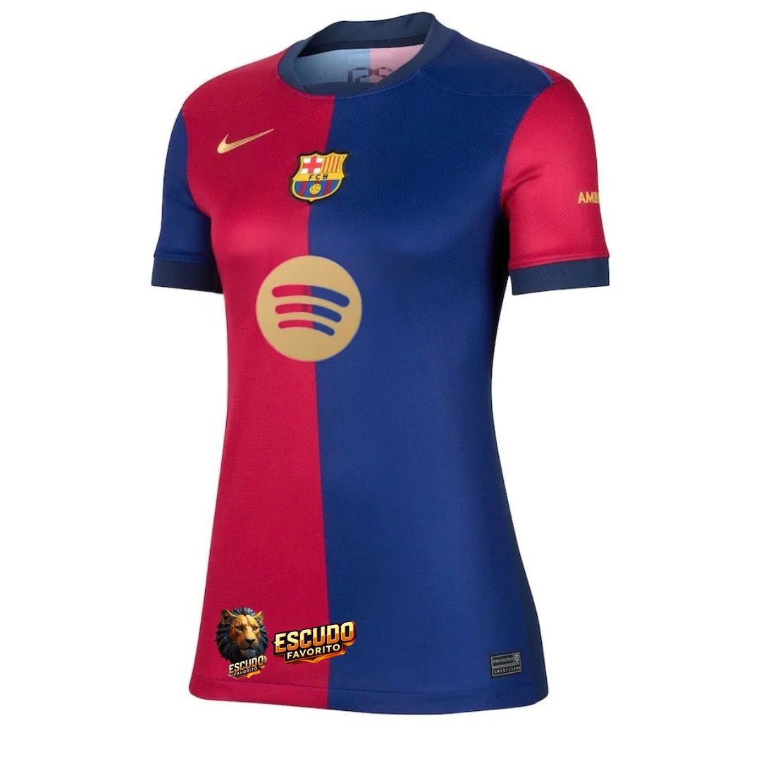CAMISETA BARCELONA UNIFORME I 24/25 MUJER