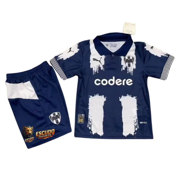 CAMISETA MONTERREY I 25/26 EQUIPACIÓN PARA NIÑOS
