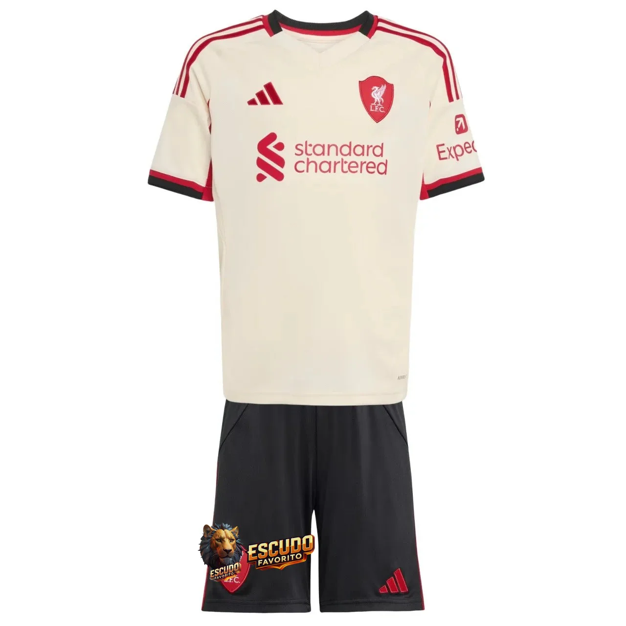 CAMISETA LIVERPOOL II 25/26 EQUIPACIÓN PARA NIÑOS