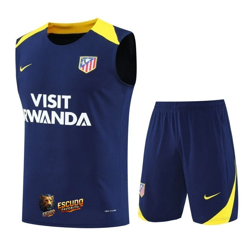 CONJUNTO ENTRENAMIENTO SIN MANGA ATLÉTICO DE MADRID III 25-26 HOMBRE