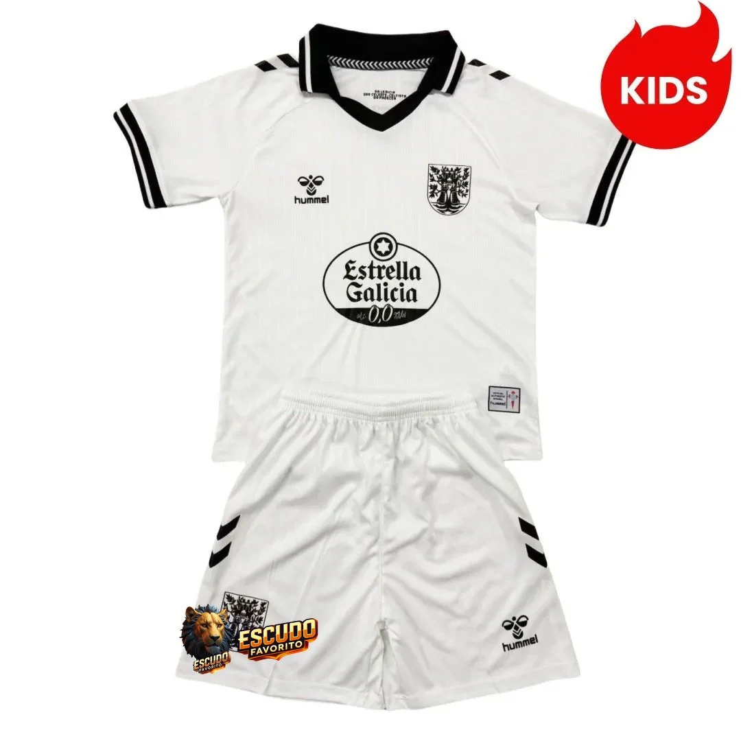 CELTA DE VIGO BLANCA 25/26 EQUIPACIÓN PARA NIÑOS