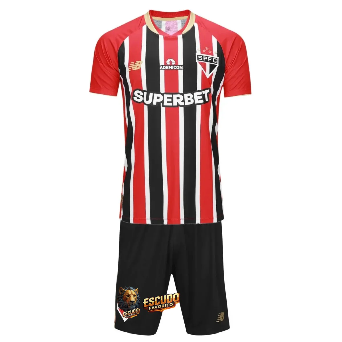 CAMISETA SÃO PAULO II 25/26 EQUIPACIÓN PARA NIÑOS