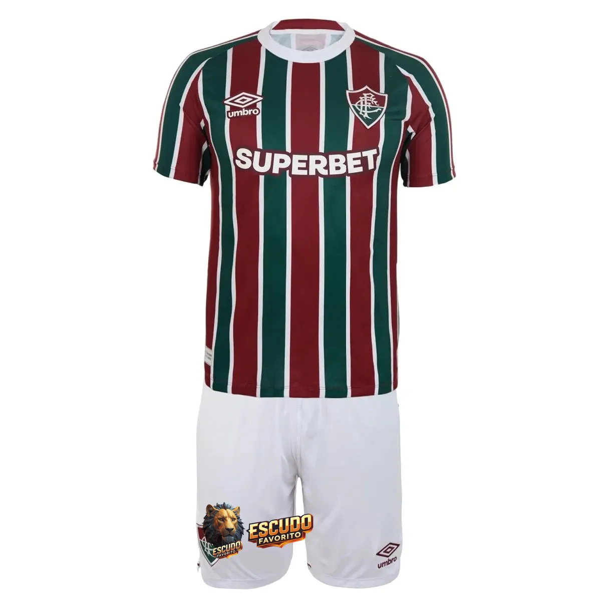 CAMISETA FLUMINENSE I 25/26 EQUIPACIÓN PARA NIÑOS
