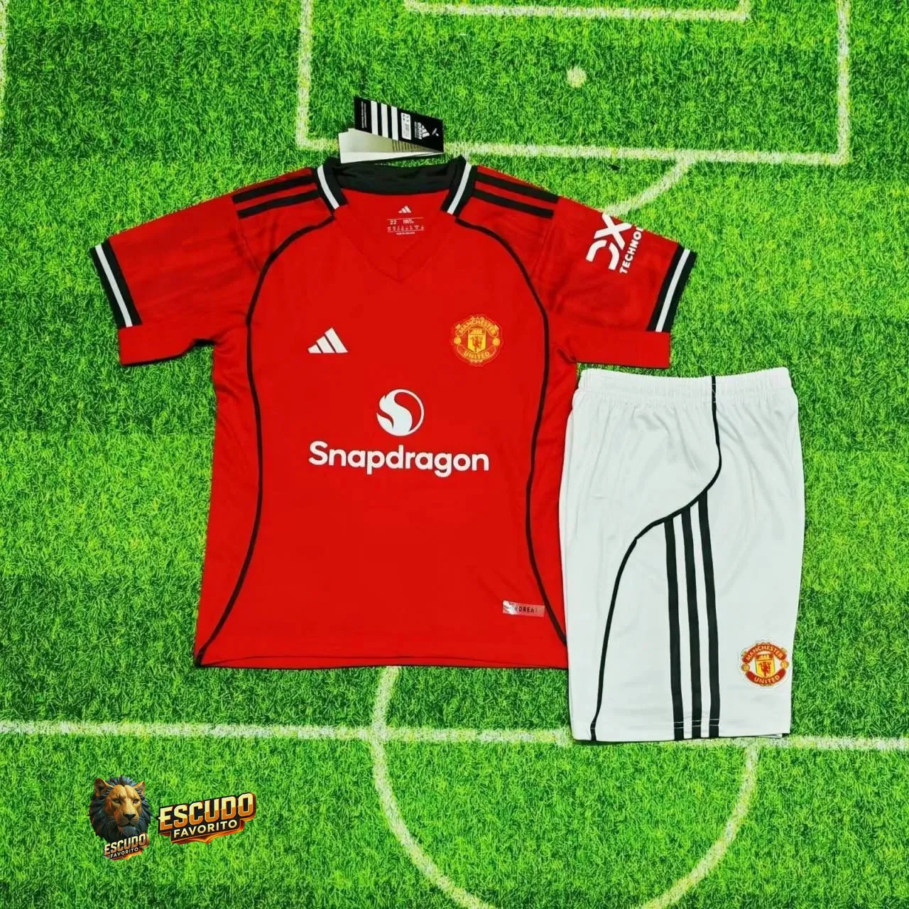 CAMISETA MANCHESTER UNITED I 25/26 EQUIPACIÓN PARA NIÑOS