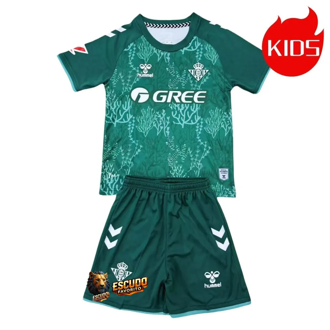 REAL BETIS EDICIÓN ESPECIAL 24/25 EQUIPACIÓN PARA NIÑOS
