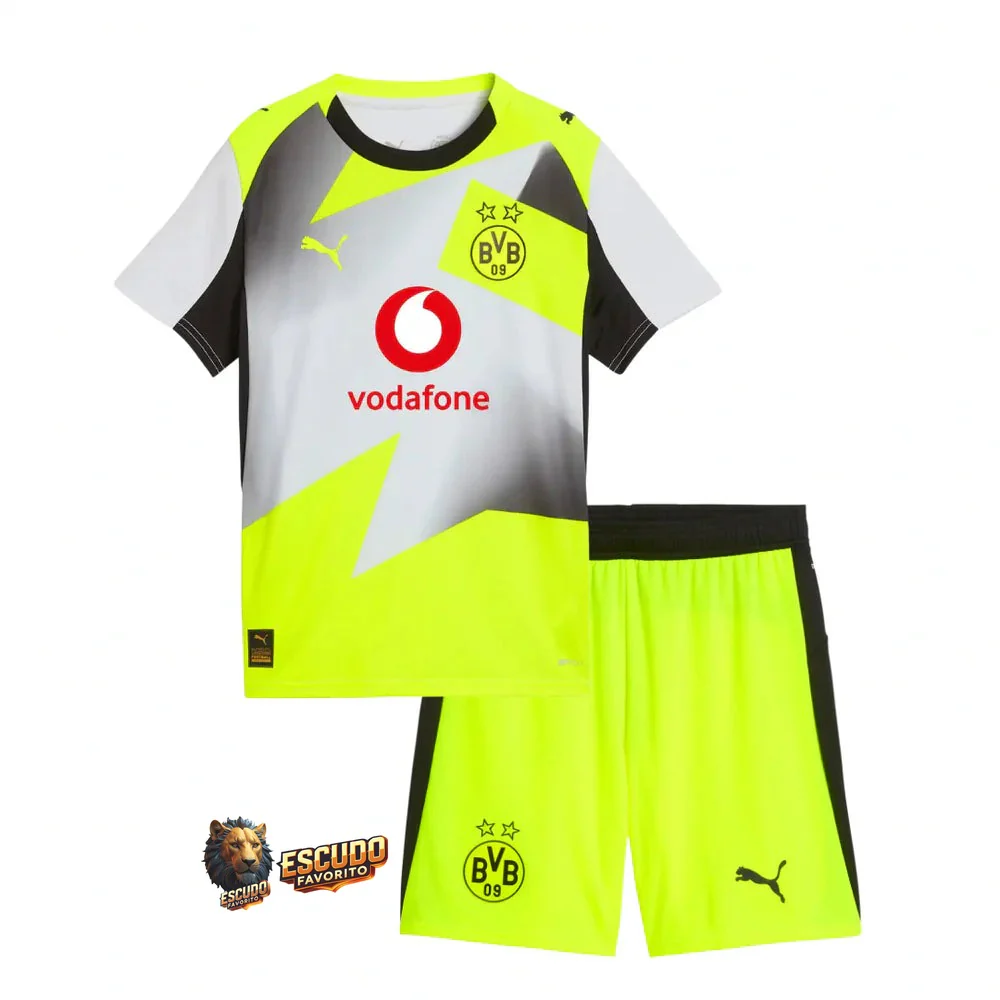 BORUSSIA DORTMUND II 25/26 EQUIPACIÓN PARA NIÑOS