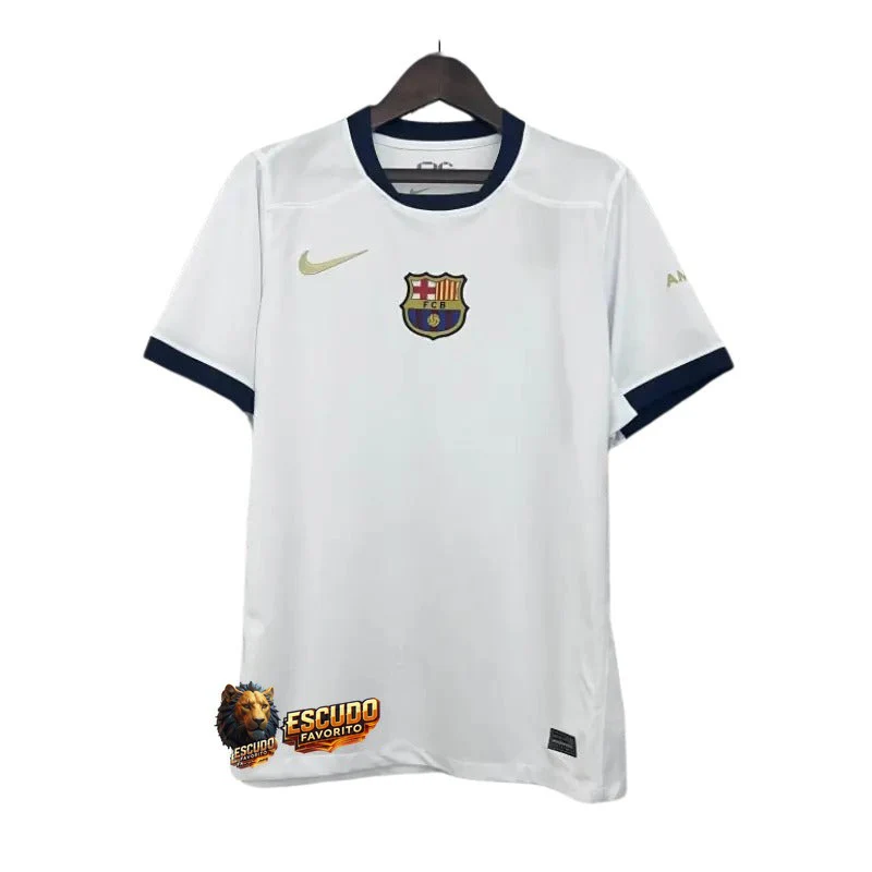 CAMISETA BARCELONA 25/26 BLANCA HOMBRE