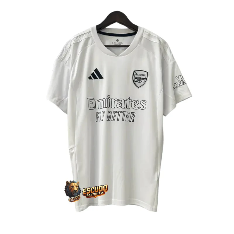 CAMISETA ARSENAL EDICIÓN ESPECIAL BLANCA 25/26 HOMBRE