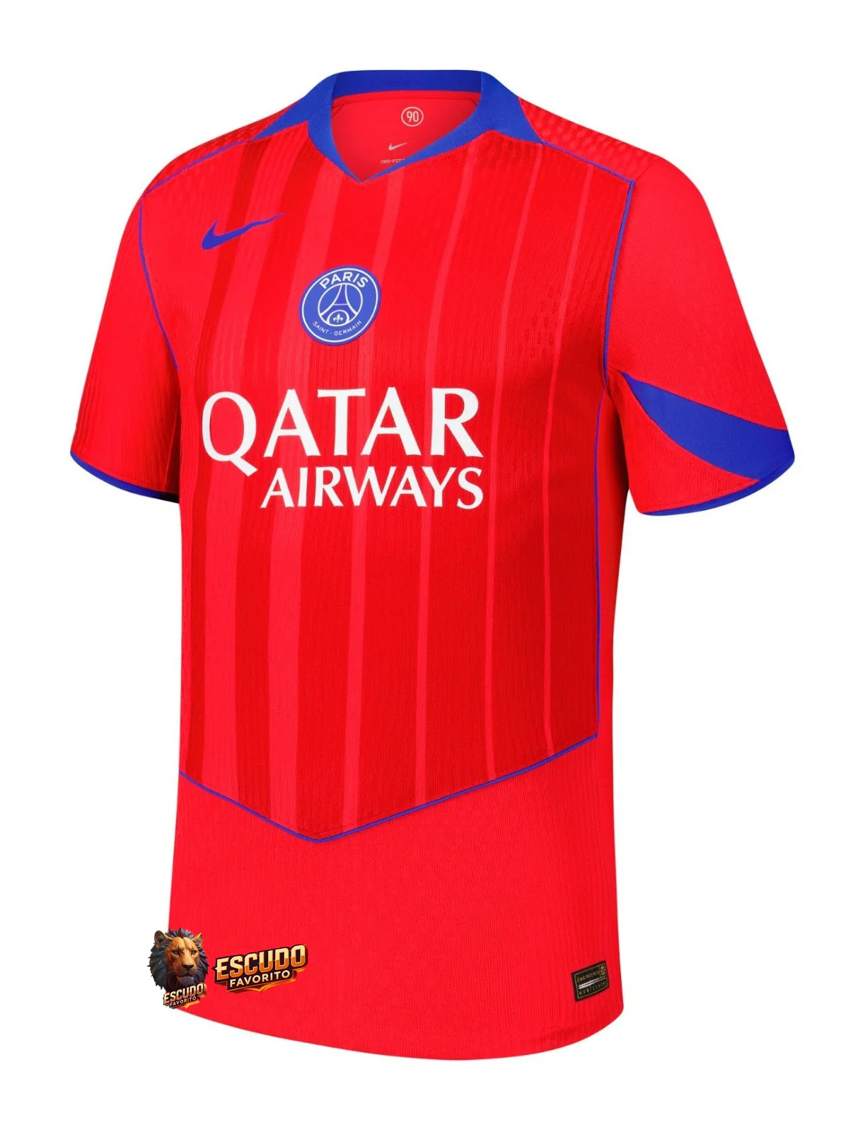 CAMISETA PSG III 25/26 ROJA HOMBRE