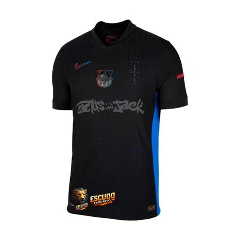 CAMISETA BARCELONA II EDICIÓN LIMITADA 24/25 CACTUS JACK TRAVIS SCOTT HOMBRE