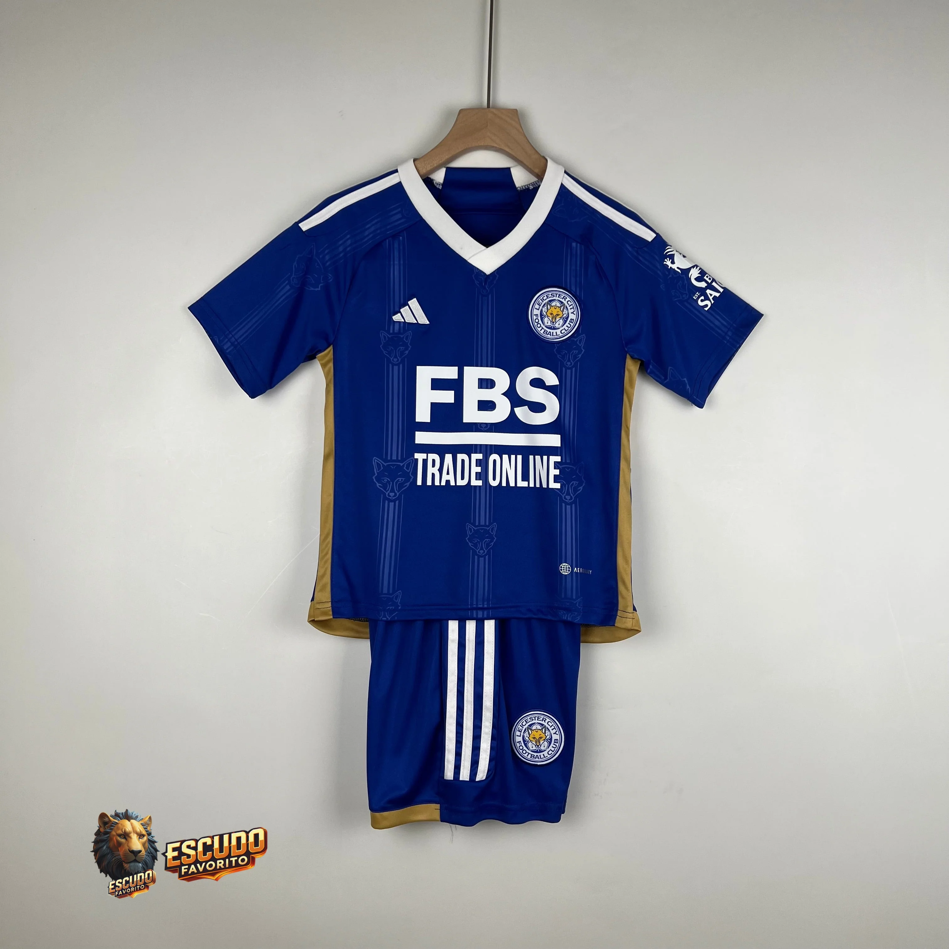 LEICESTER I 23/24 EQUIPACIÓN PARA NIÑOS