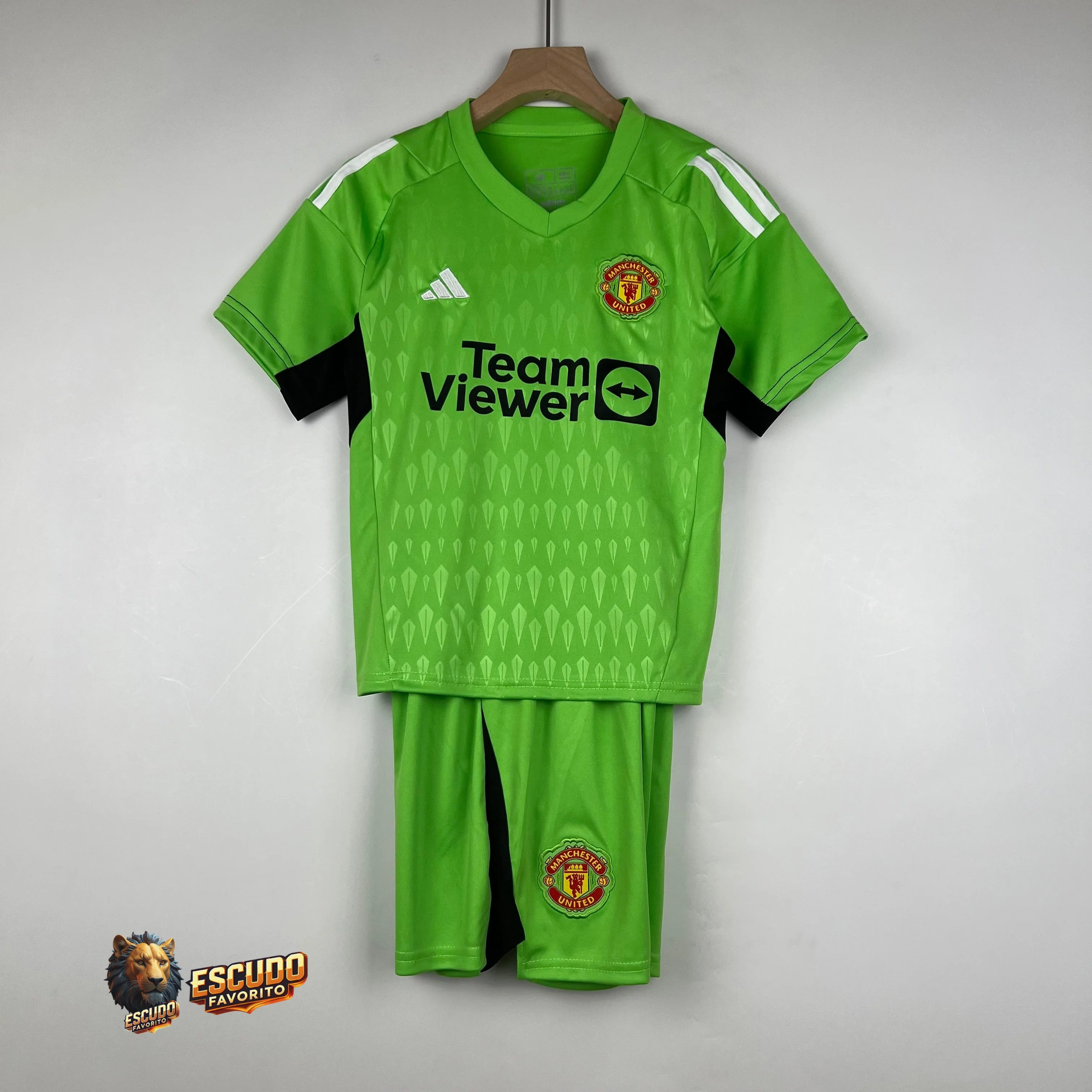 MANCHESTER UNITED GOLEIRO I 23/24 EQUIPACIÓN PARA NIÑOS