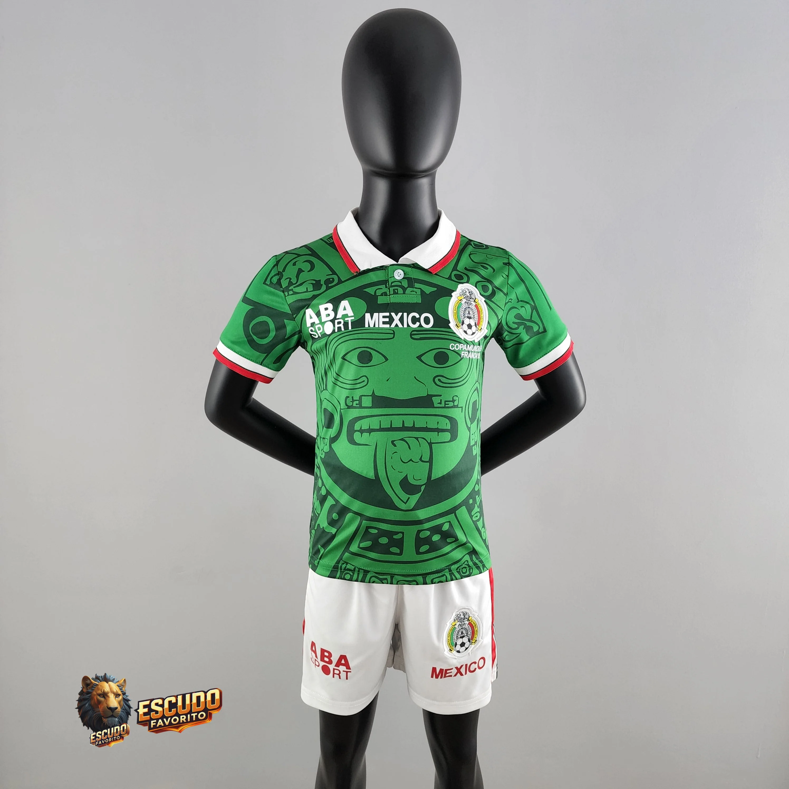 MEXICO I 1998 (RETRO) EQUIPACIÓN PARA NIÑOS