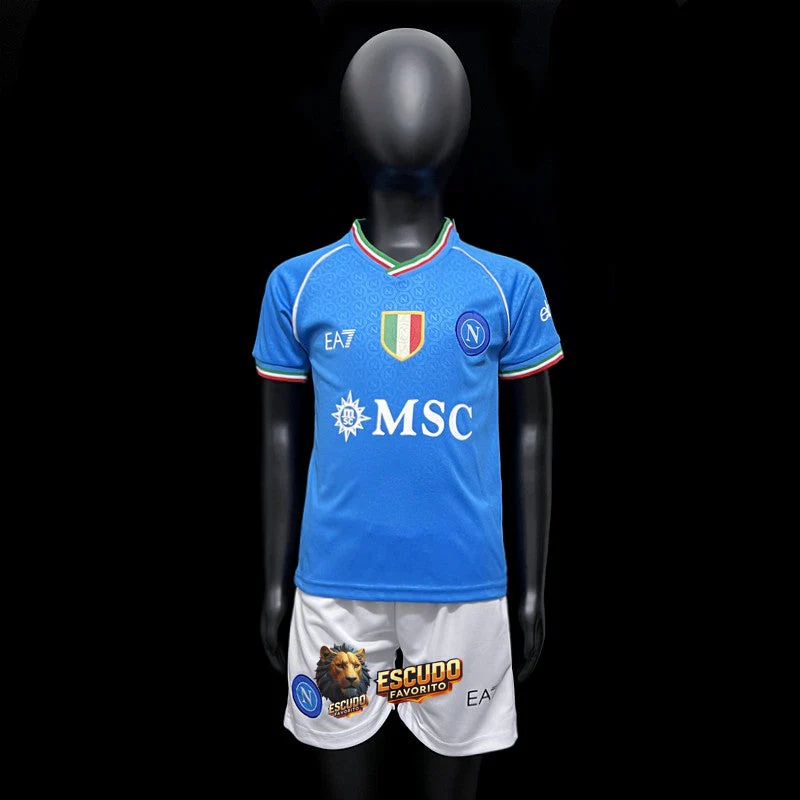 NAPOLI I 23/24 EQUIPACIÓN PARA NIÑOS