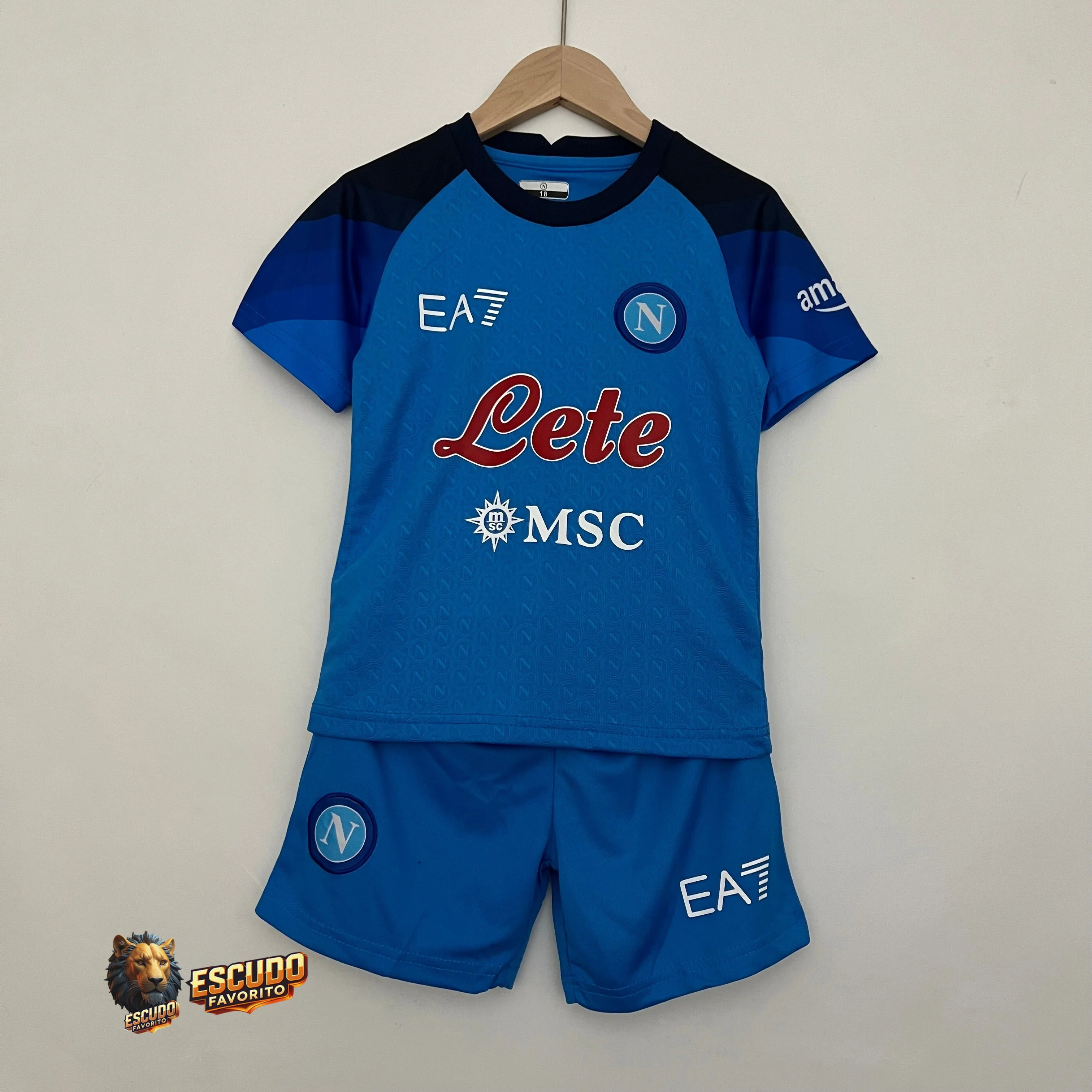 NAPOLI I 23/24 EQUIPACIÓN PARA NIÑOS