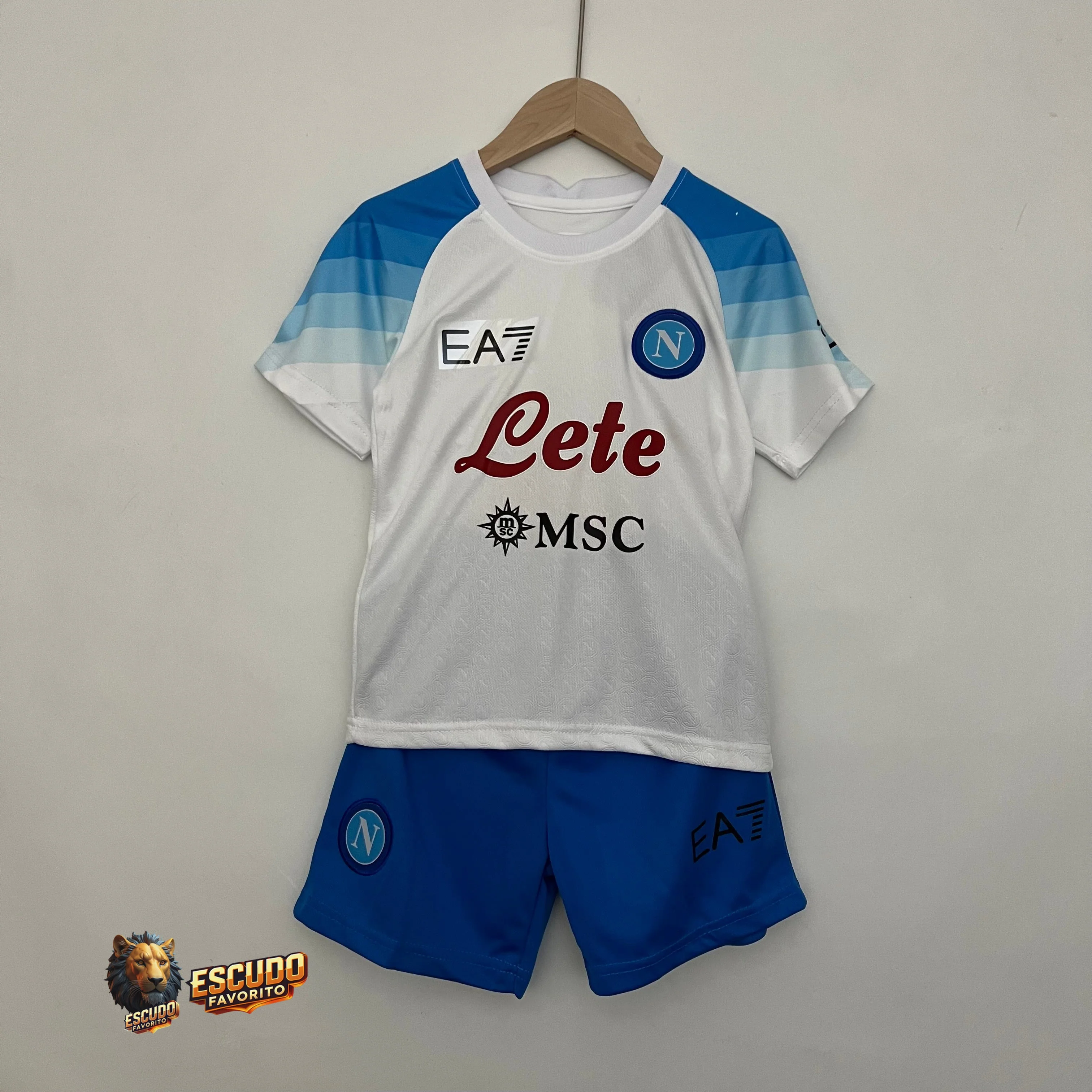 NAPOLI II 23/24 EQUIPACIÓN PARA NIÑOS