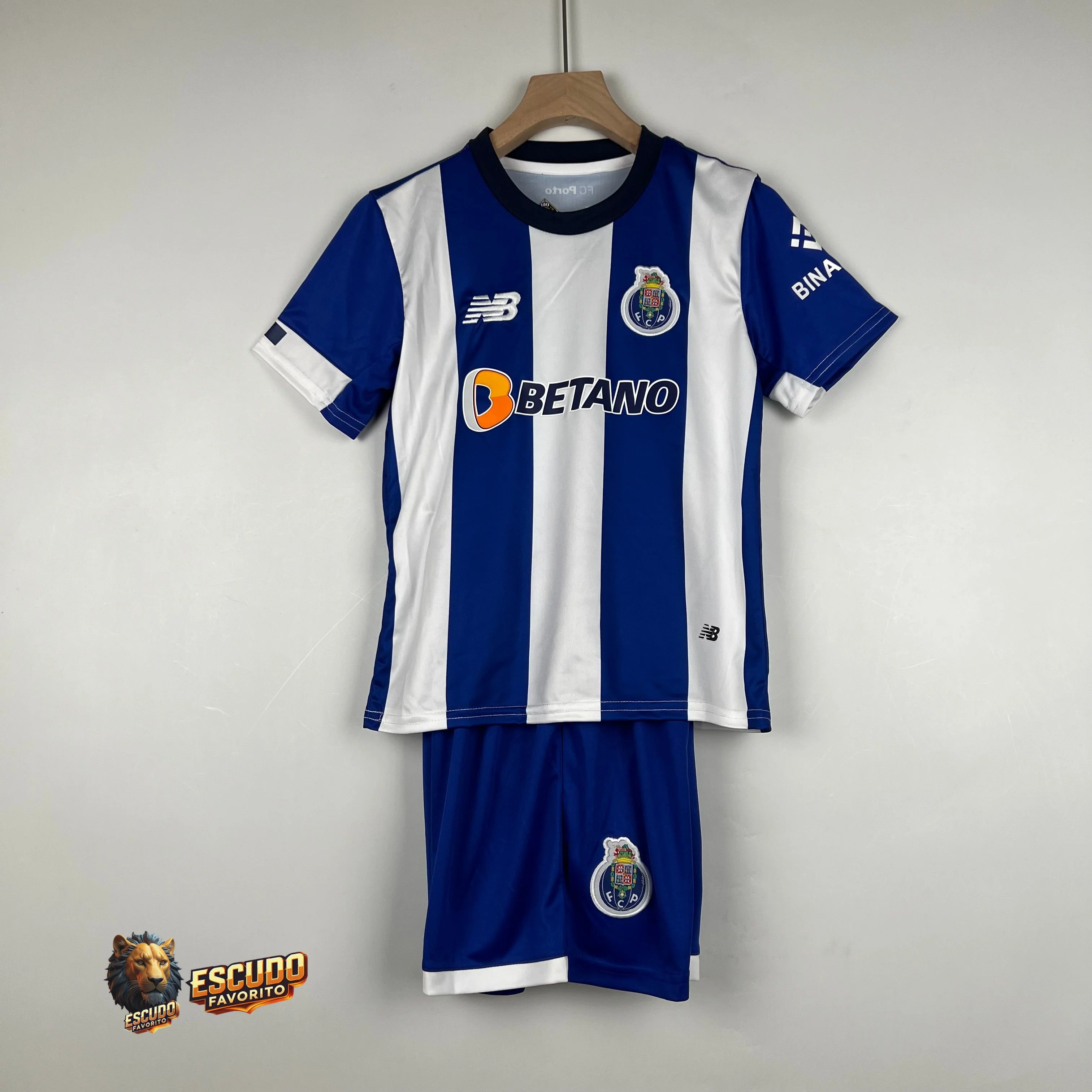 PORTO I 23/24 EQUIPACIÓN PARA NIÑOS