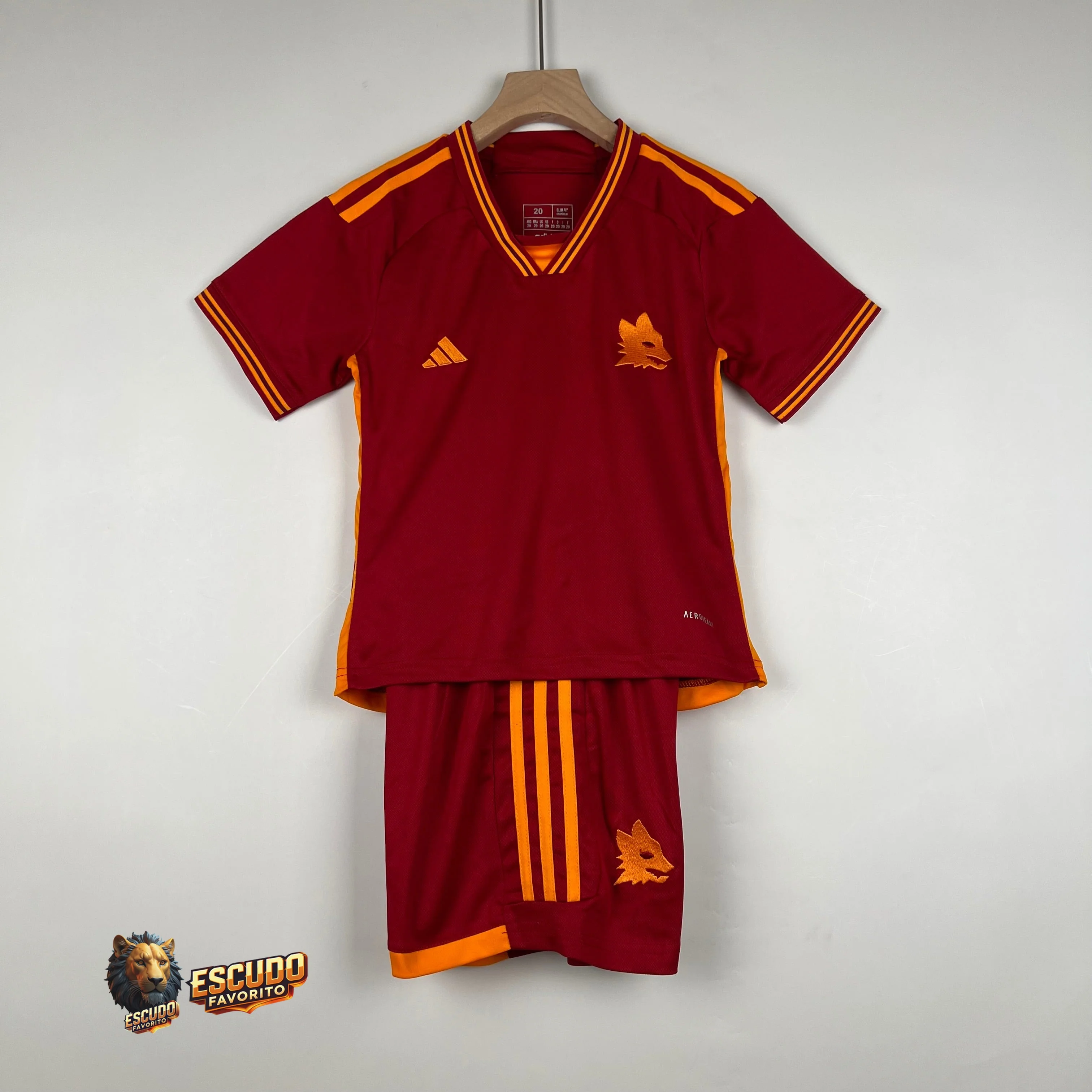 ROMA I 23/24 EQUIPACIÓN PARA NIÑOS