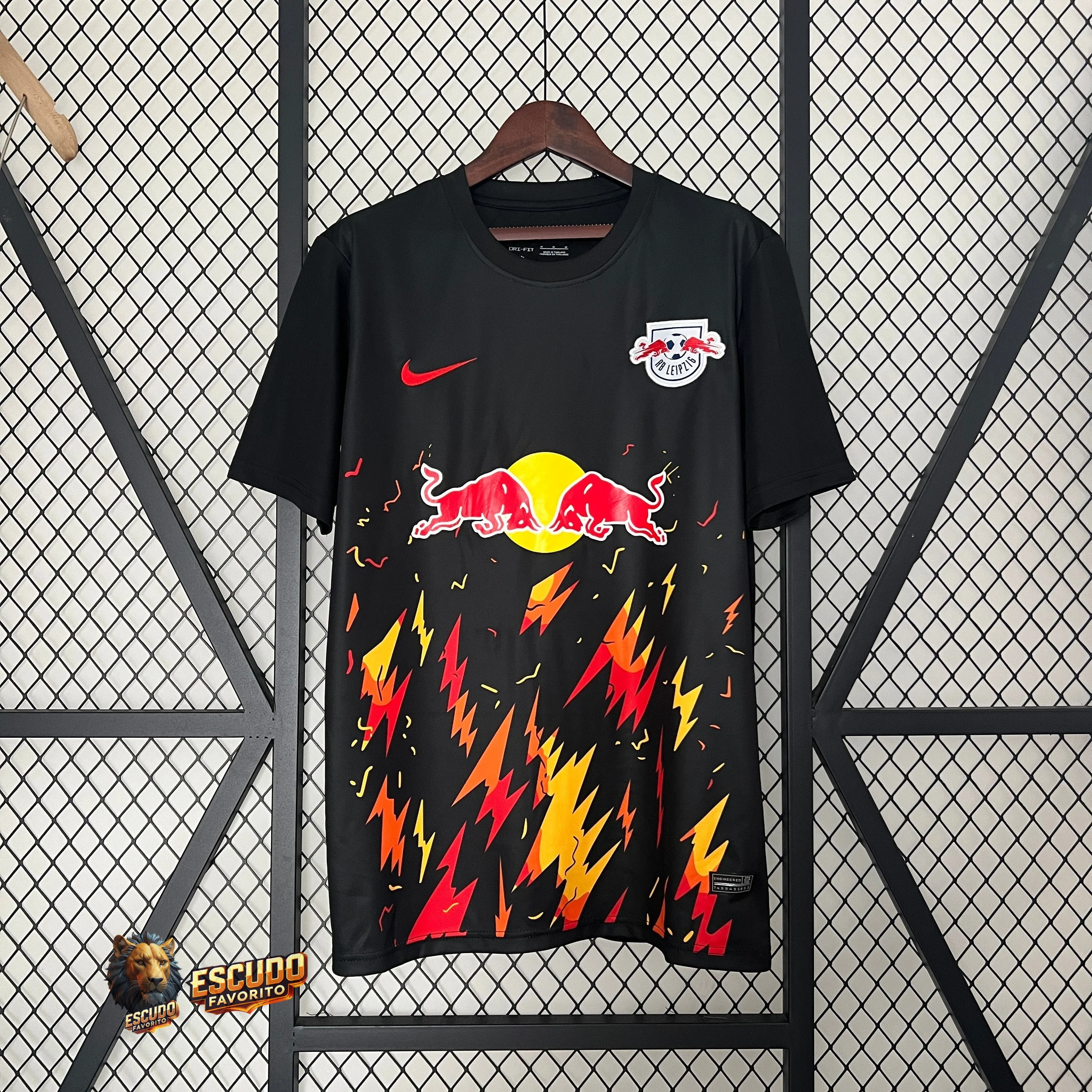 CAMISETA REDBULL LEIPZIG EDICIÓN LIMITADA BLACK 23/24 HOMBRE