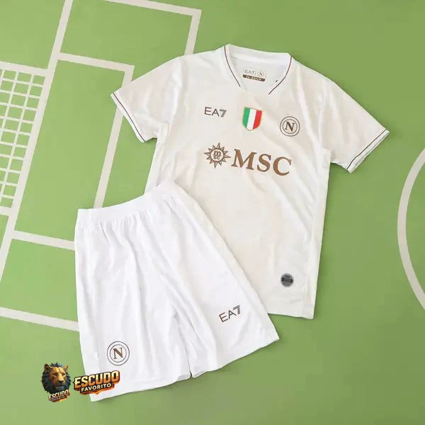 NAPOLI II 25/26 EQUIPACIÓN PARA NIÑOS