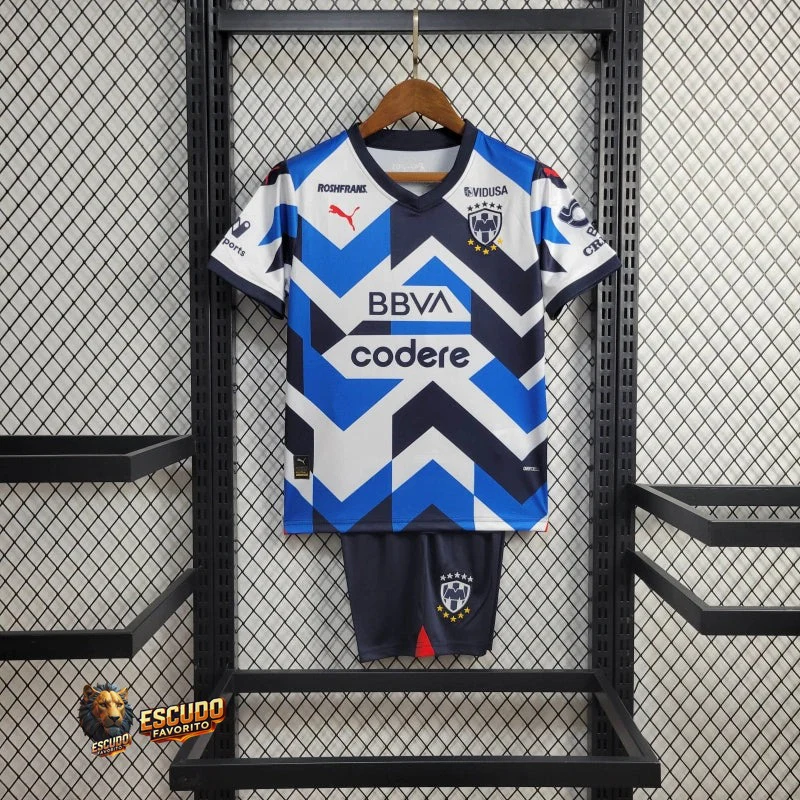 CAMISETA MONTERREY III 23/24 EQUIPACIÓN PARA NIÑOS