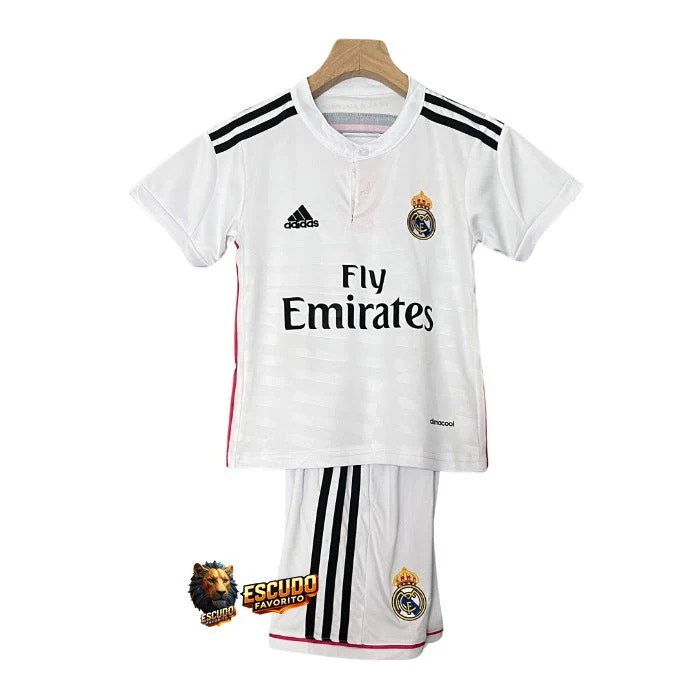 CAMISETA REAL MADRID I 14/15 EQUIPACIÓN PARA NIÑOS (RETRO)