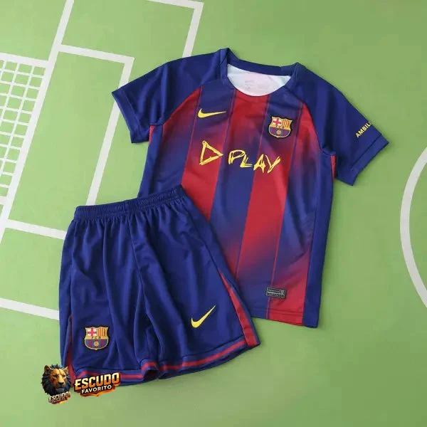 BARCELONA X SHEERAN I 25/26 EQUIPACIÓN PARA NIÑOS