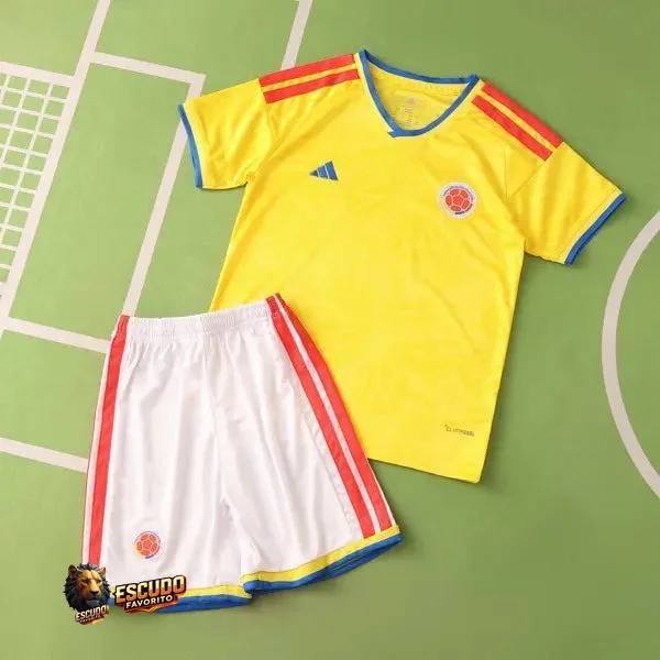 CAMISETA COLOMBIA I 2026 EQUIPACIÓN PARA NIÑOS