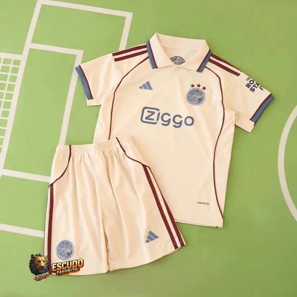 AJAX III 25/26 EQUIPACIÓN PARA NIÑOS