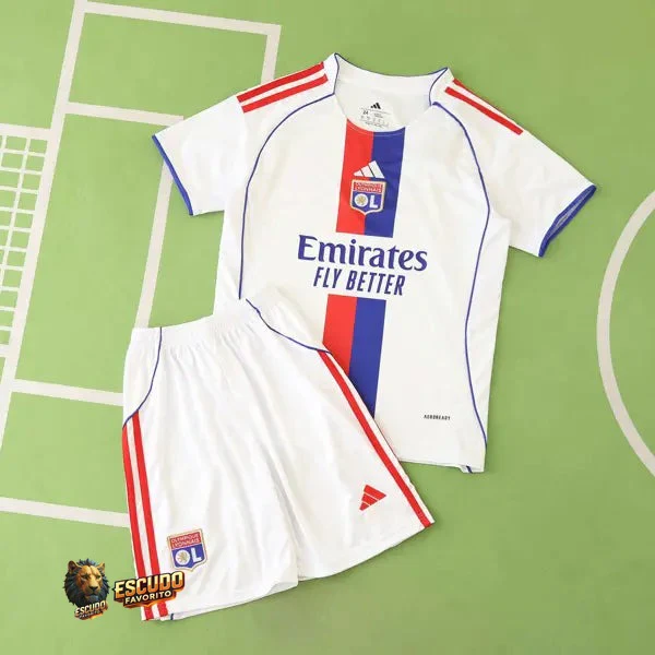 LYON I 25/26 EQUIPACIÓN PARA NIÑOS