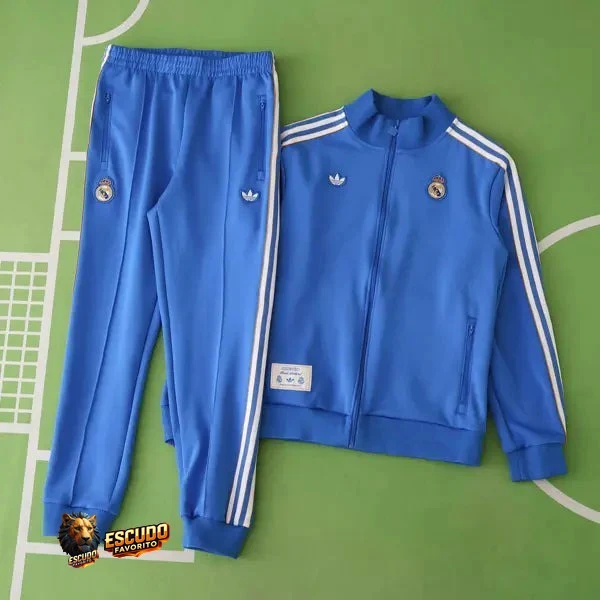 CHÁNDAL + PANTALONES REAL MADRID ENTRENAMIENTO V 25/26 HOMBRE