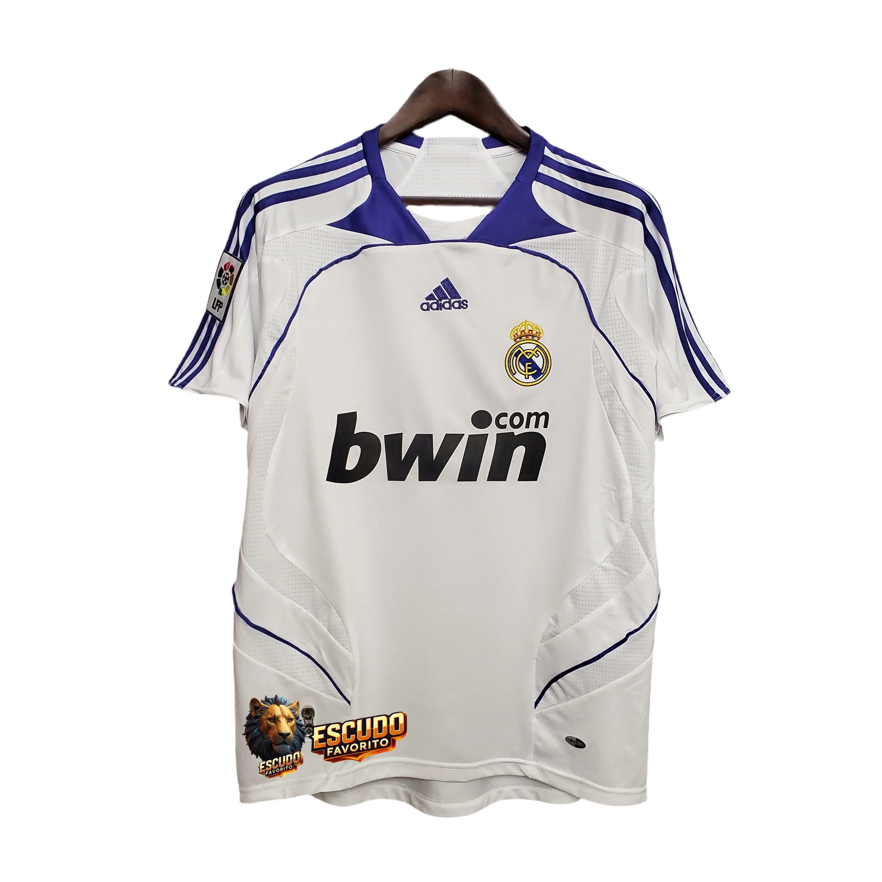 CAMISETA REAL MADRID I 07/08 HOMBRE (RETRO)