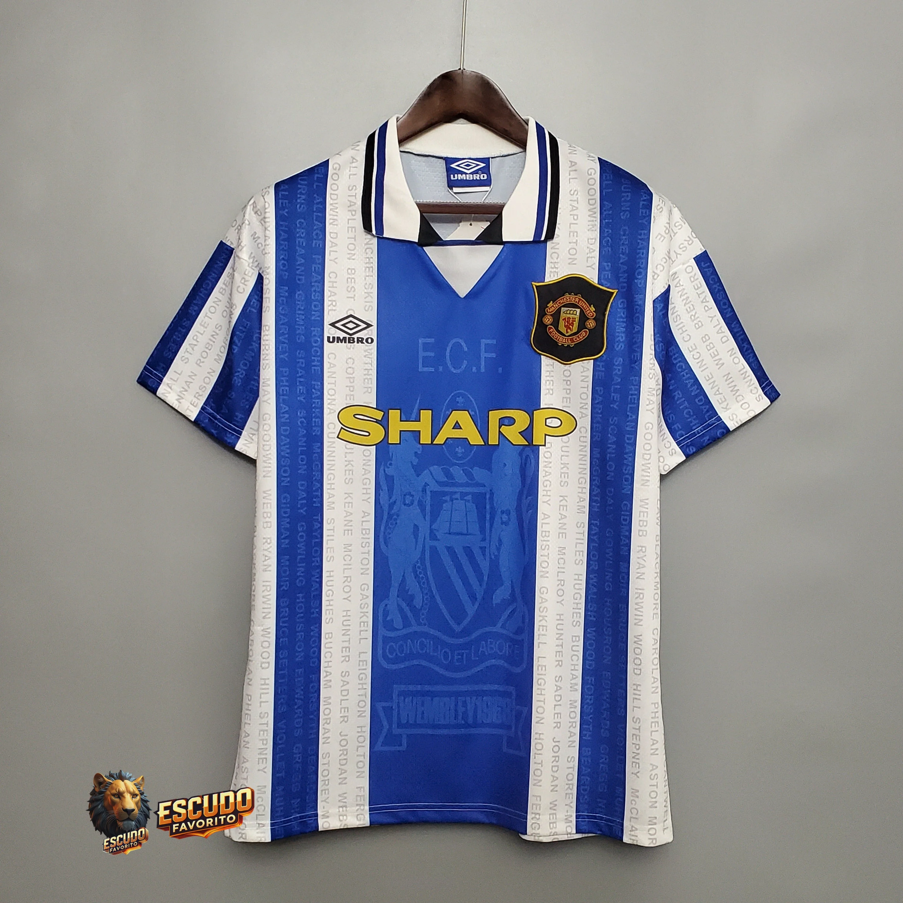 MANCHESTER UNITED II 94/96 HOMBRE (RETRO)
