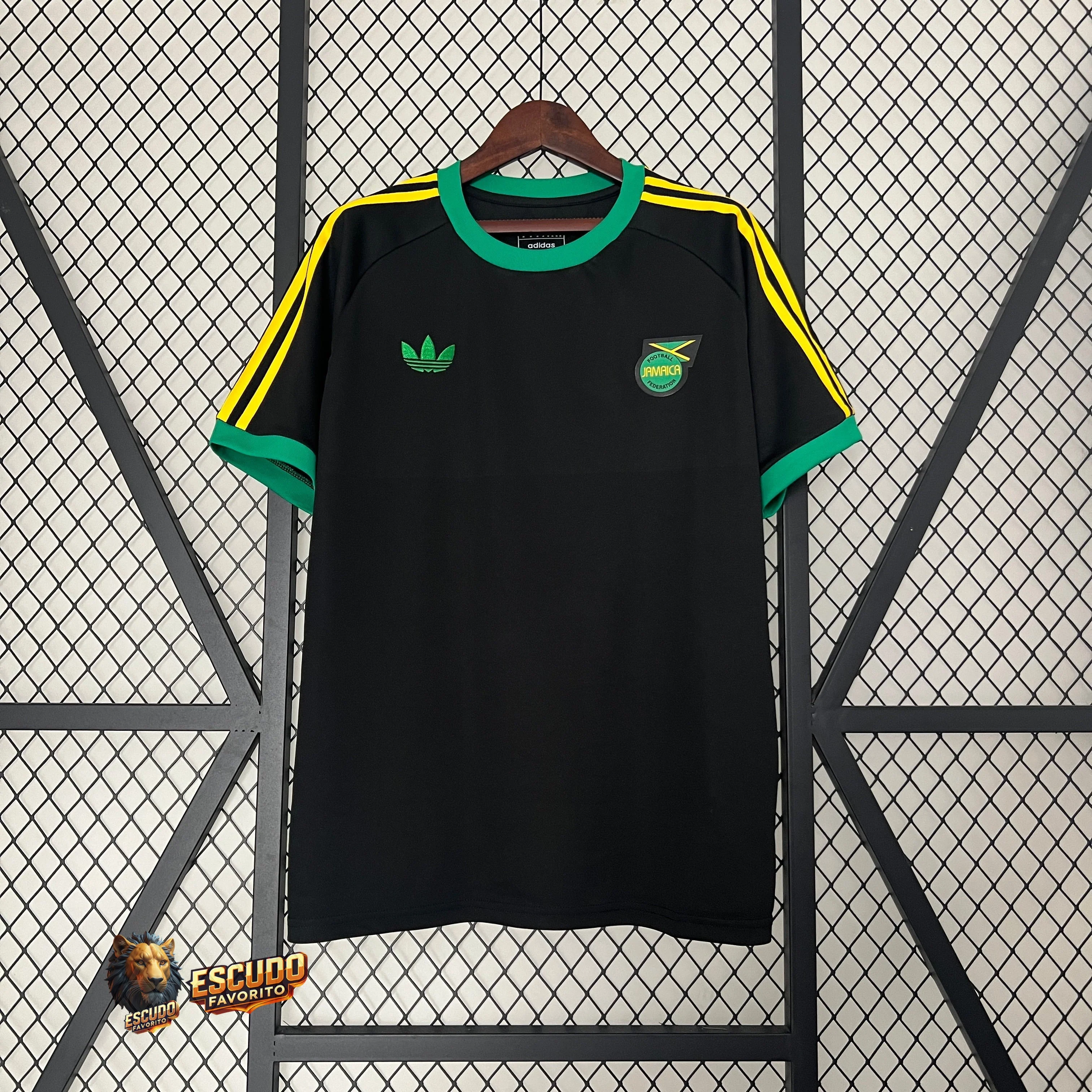 CAMISETA JAMAICA EDICIÓN LIMITADA BLACK 2024 HOMBRE
