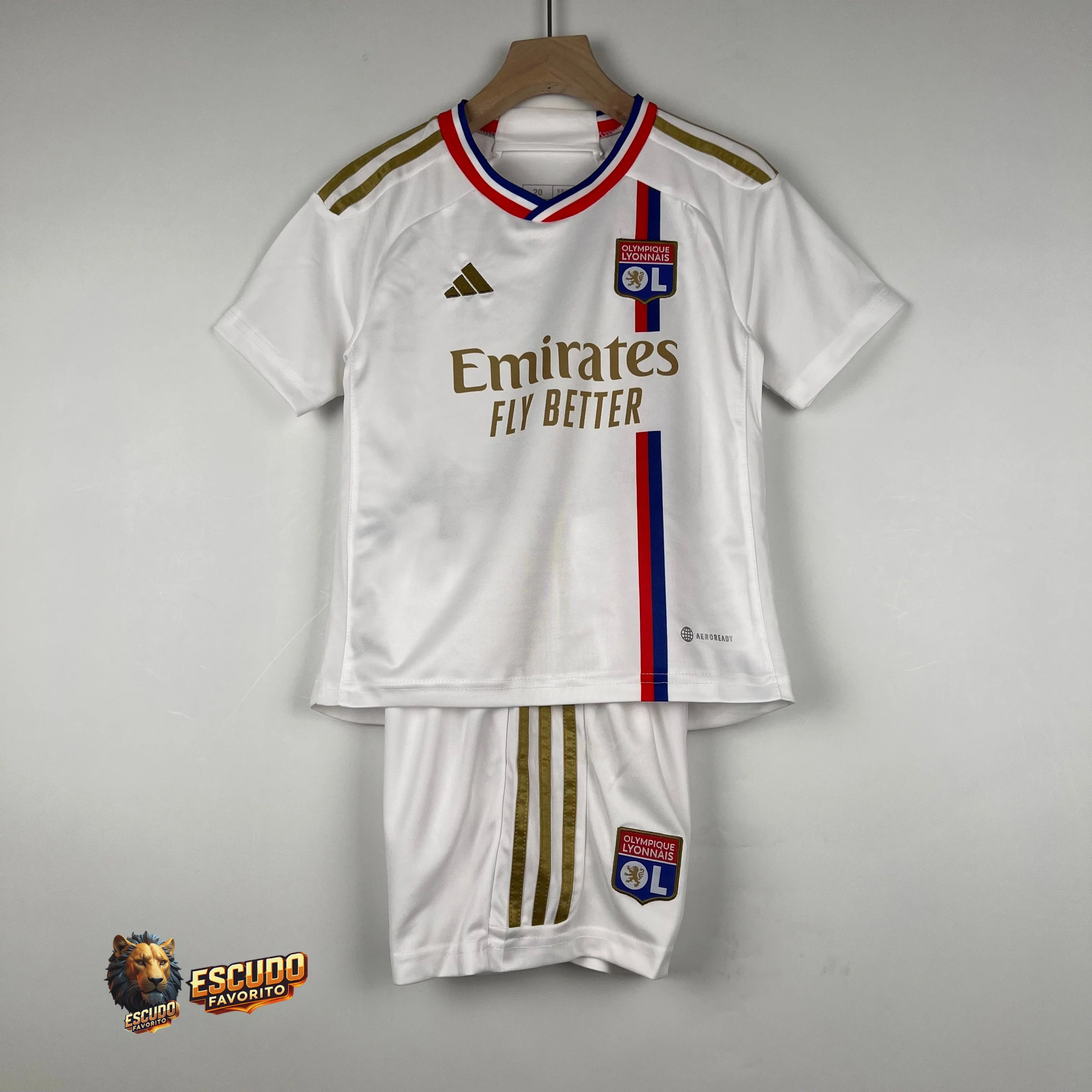 LYON I 23/24 EQUIPACIÓN PARA NIÑOS