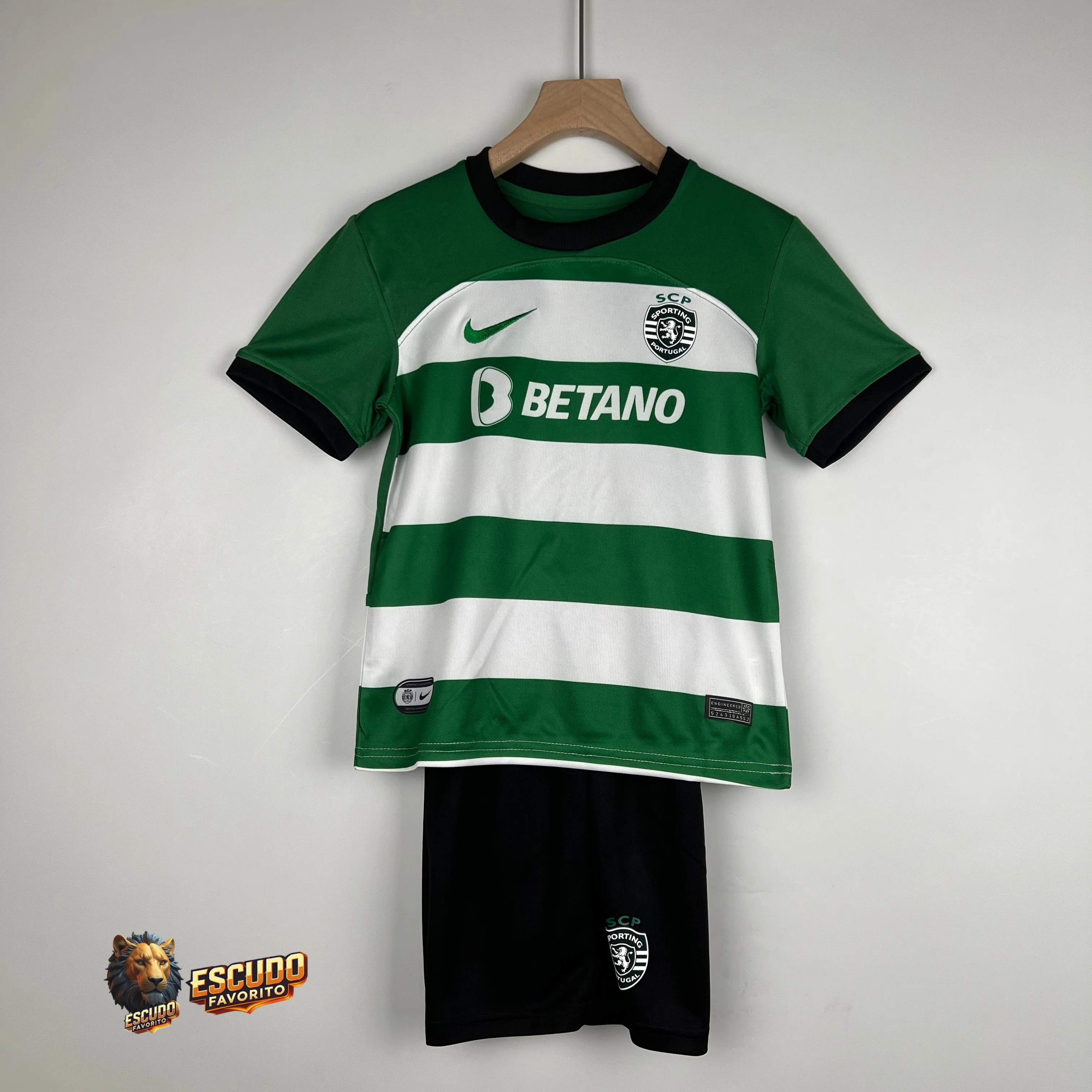 SPORTING LISBOA I 23/24 EQUIPACIÓN PARA NIÑOS