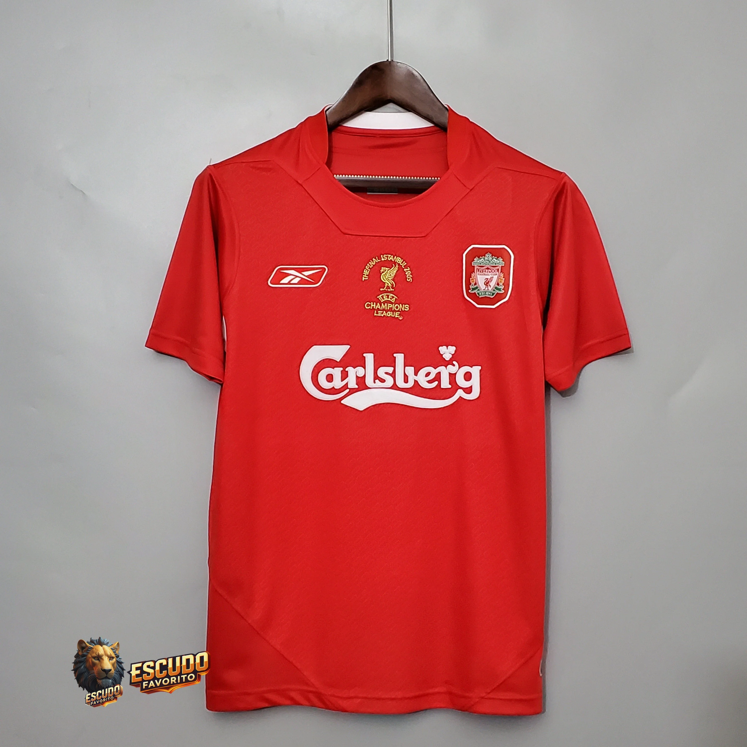 LIVERPOOL I 2005 LIGA DE CAMPEONES HOMBRE (RETRO)