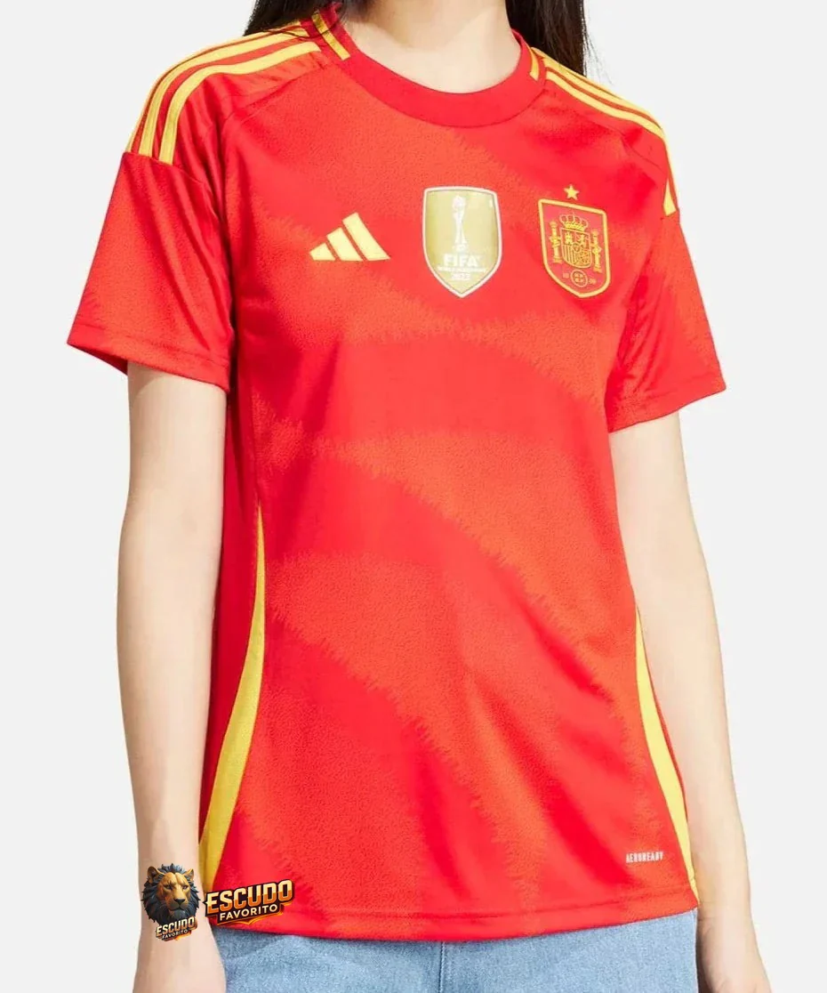 CAMISETA ESPAÑA I EURO 2024 MUJER